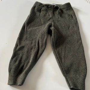 Zara Boys toddler sweater pants